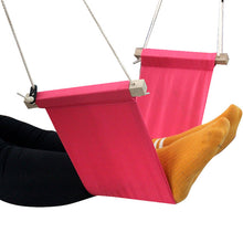 Load image into Gallery viewer, Portable desk footrest, leg rest hammock, make your work time very comfortable. Foot hammock