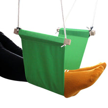 Load image into Gallery viewer, Portable desk footrest, leg rest hammock, make your work time very comfortable. Foot hammock