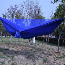 Load image into Gallery viewer, Easy Set Up Mosquito Net Hammock Double Hamak  290*140cm With Wind Rope Nails Hamac Hamaca Portable For Camping Travel Yard
