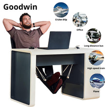 Load image into Gallery viewer, Portable desk footrest, leg rest hammock, make your work time very comfortable. Foot hammock